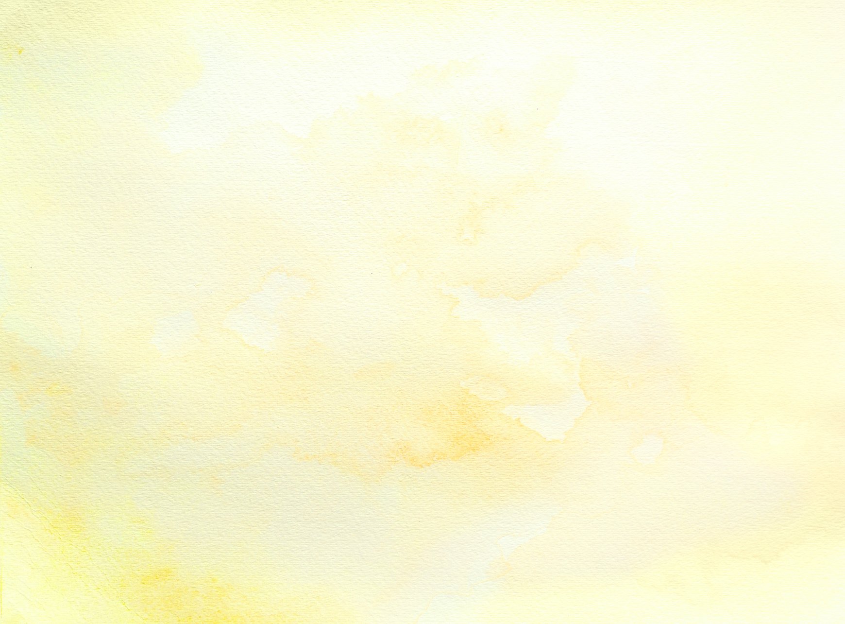 Yellow watercolor background